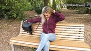 Lovely 18 year Marine does another porn casting