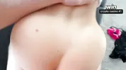 Amateur college roommate loves being fucked doggy style