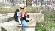 Petite Classmate was Punished for skipping classes with a Large Portion of Cum on her Cute Face