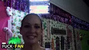 Dequan And Caleb Tag Team Tory Lane In Out Of Control Fan Orgy!