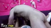 Dequan And Caleb Tag Team Tory Lane In Out Of Control Fan Orgy!