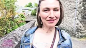 Stranger danger - This divorced hairy MILF was eager for fucking and a face full - Her mature pussy sprayed everywhere