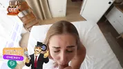 I caught my stepbrother masturbating. He decided to punish me, but I didn't resist