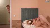 I think someone is having sex there. I want to join in. I'm shy.