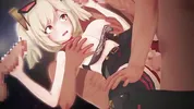 【Zenless Zone Zero Burnice White】gangbang 3D Hentai Animation.(Fingering,handjob,blowjob,sex)