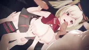 【Zenless Zone Zero Burnice White】gangbang 3D Hentai Animation.(Fingering,handjob,blowjob,sex)