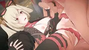 【Zenless Zone Zero Burnice White】gangbang 3D Hentai Animation.(Fingering,handjob,blowjob,sex)