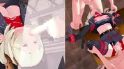 【Zenless Zone Zero Burnice White】gangbang 3D Hentai Animation.(Fingering,handjob,blowjob,sex)