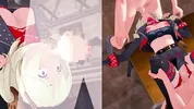 【Zenless Zone Zero Burnice White】gangbang 3D Hentai Animation.(Fingering,handjob,blowjob,sex)