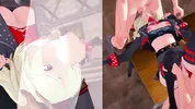 【Zenless Zone Zero Burnice White】gangbang 3D Hentai Animation.(Fingering,handjob,blowjob,sex)