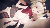 【Zenless Zone Zero Burnice White】gangbang 3D Hentai Animation.(Fingering,handjob,blowjob,sex)