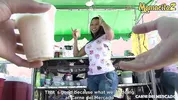 Carne Del Mercado - Latina Teen Hottie Public Pick-Up For Hardcore Sex