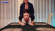 MILF maid gets fucked hard by demanding master