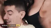 BRAZZERS - Gorgeous Kesha Ortega And Gatita Veve Overwhelm Him With Big Tits And Tease