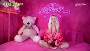 Hot blonde with big tits masturbates for you.