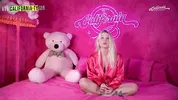 Hot blonde with big tits masturbates for you.
