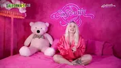 Hot blonde with big tits masturbates for you.