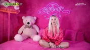 Hot blonde with big tits masturbates for you.
