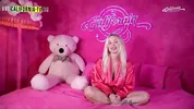 Hot blonde with big tits masturbates for you.