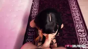 Hairy Hottie Briella Coley Moans Loud As She Riding Dick