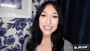 BJRAW Alexa Chains covered with a HUGE facial cumshot
