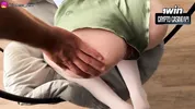 Persuaded A Freaky Red-Haired Stepsister To Have Sex On A Homemade Swing