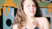 Gorgeous Curly Haired Sofia Curly Fucked Deep Outdoors - LATINA MILF