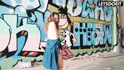 Gorgeous Curly Haired Sofia Curly Fucked Deep Outdoors - LATINA MILF