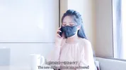 Big tits Taotao mouth hole signing order pussy filled with semen