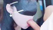 Big tits Taotao mouth hole signing order pussy filled with semen