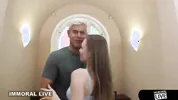 Dan And Matt Take Teen Silvia From Blowjob To Penetration!