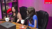 Hot blonde gives a blowjob lesson and masturbates live.