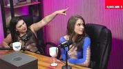 Hot blonde gives a blowjob lesson and masturbates live.