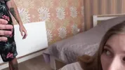 I introduced my stepfather to a girl, and while he was meeting a friend, she was already sucking him