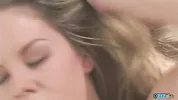 Beauty of a blonde woman will steal your attention with her big natural tits