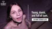 CumDumpsterTeens - 18 Yo CUM DUMPSTER Teen Rides Like A Pro