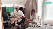 Stepson lost his virginity to a hot girl from Sex-Dater