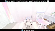Japanese chubby girl Mika Amimura who likes steamy sex,in VR.