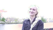 GERMAN SCOUT - Skinny blonde Teen Daruma Rai Pickup for Casting Fuck in Berlin