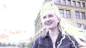 GERMAN SCOUT - Skinny blonde Teen Daruma Rai Pickup for Casting Fuck in Berlin
