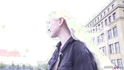 GERMAN SCOUT - Skinny blonde Teen Daruma Rai Pickup for Casting Fuck in Berlin