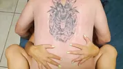 REAL HOMEMADE !!! Husband invites friend for MFM BAREBACK THREESOME with wife.