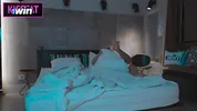 Step Sister Came to Step Brother's Room After Party to Share Bed and Hot Night Fuck