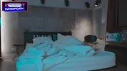 Step Sister Came to Step Brother's Room After Party to Share Bed and Hot Night Fuck