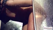EROUTIQUE - Wet and Alone: Martina Violet Fingers Herself to Shaking Orgasm in the Shower