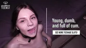 CumDumpsterTeens - Petite Princess Never Got Railed Like This Before - Liz Ocean