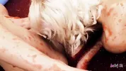Jello wrestling and passionate fingering with two busty playful blondes