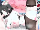 girls take big cocks in their pussies. female voice