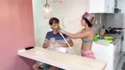She wouldn't stop bothering me, so as a lesson I'll fuck her really deliciously