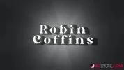 Robin Coffins in claxxxic black and white tease video